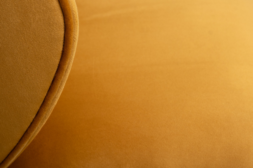 Стул Unico, мягкий, горчичный велюр, Colt022-Orang 