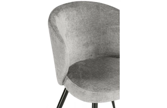 Стул Gref, мягкий, gray / black 