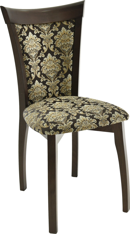 Стул Тулон, мягкий, андрис вензель 101-2, жаккард, каркас орех темный