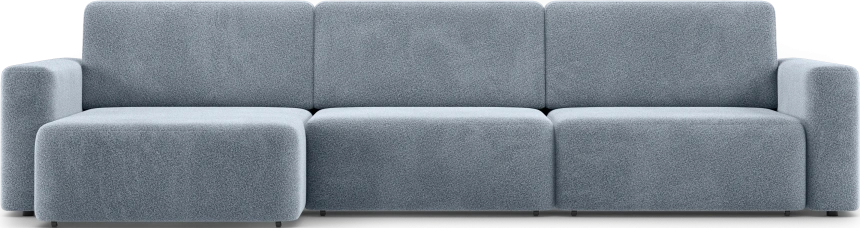 Диван угловой трехместный Дарио, модель 144, OVIS 78 (синий)