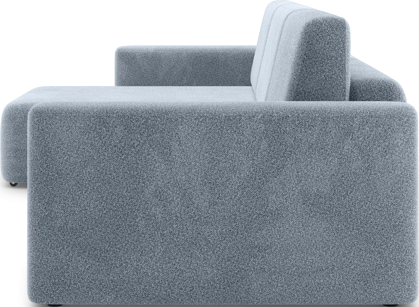 Диван угловой трехместный Дарио, модель 144, OVIS 78 (синий)