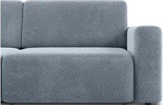 Диван угловой трехместный Дарио, модель 144, OVIS 78 (синий)