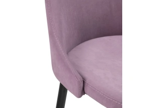 Полубарный стул Джама, лавандовый / черный матовый