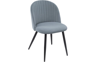 Стул Gabi 1, мягкий, gray / black