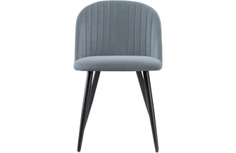 Стул Gabi 1, мягкий, gray / black