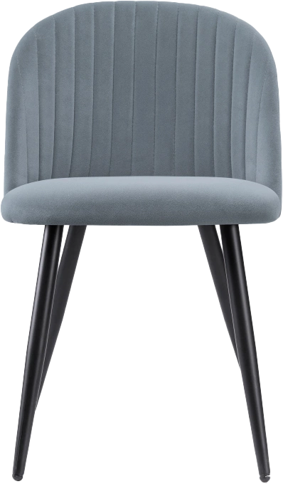 Стул Gabi 1, мягкий, gray / black