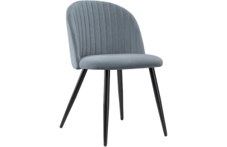 Стул Gabi 1, мягкий, gray / black