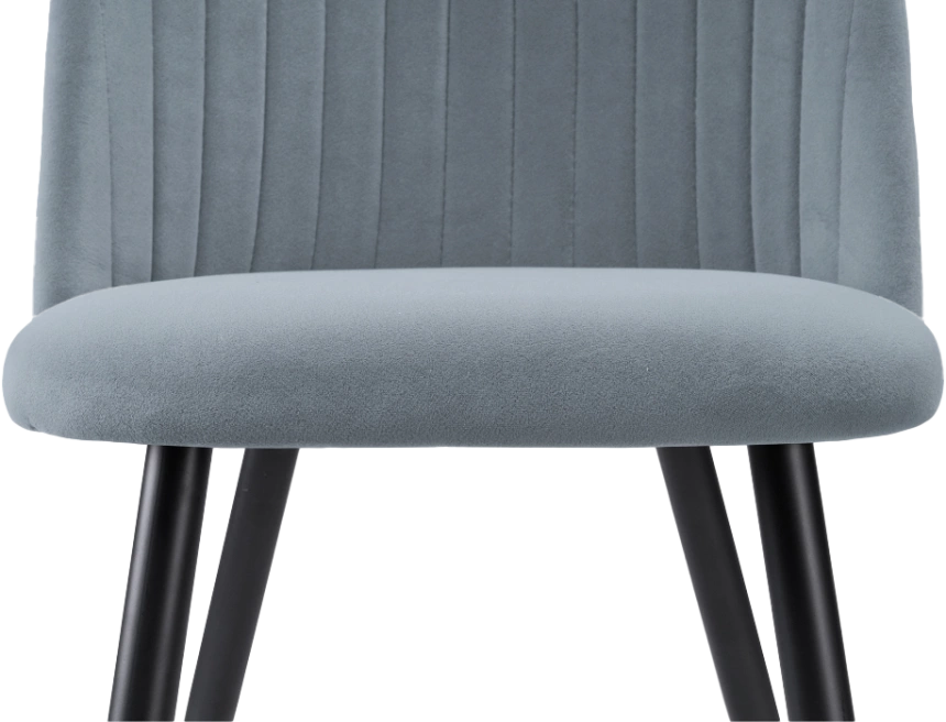 Стул Gabi 1, мягкий, gray / black