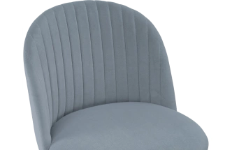 Стул Gabi 1, мягкий, gray / black