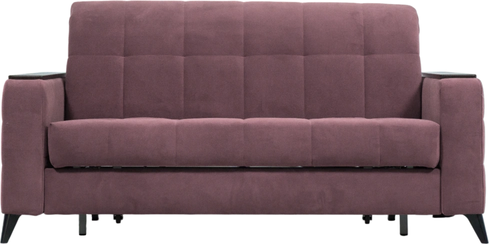 Диван прямой Нельсон 155, ткань Lamb vision, декор Венге