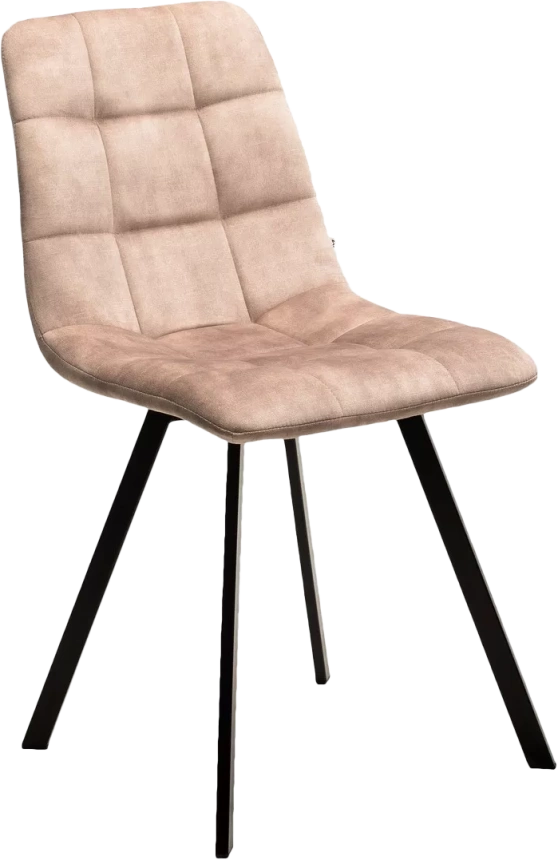 Стул Chilli Square, мягкий, UF912-10B античный бежевый, велюр без 