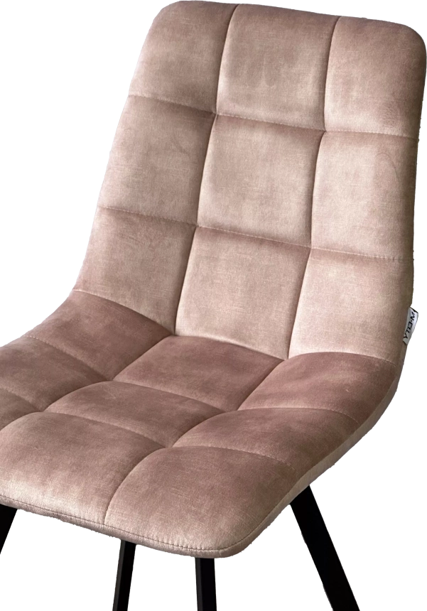 Стул Chilli Square, мягкий, UF912-10B античный бежевый, велюр без 