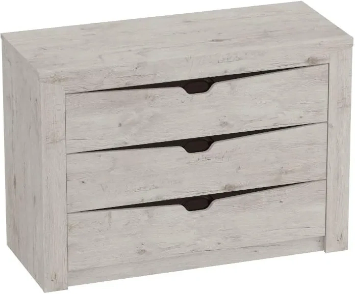 Комод с 3 ящиками Соренто, дуб бонифаций