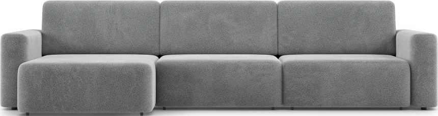 Диван угловой трехместный Дарио, модель 144, OVIS 83 (темно-серый)