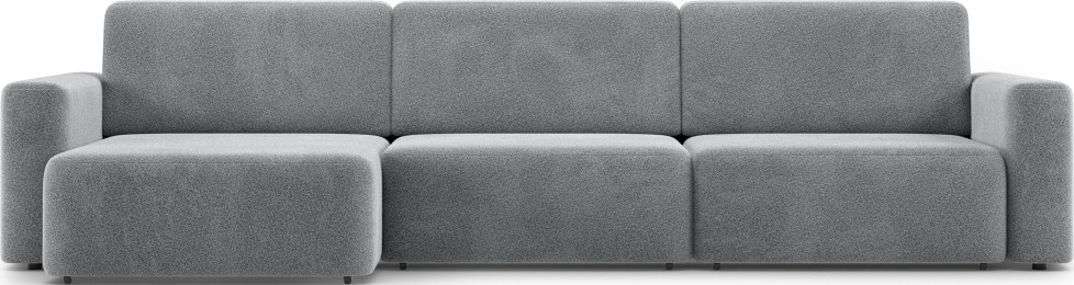 Диван угловой трехместный Дарио, модель 144, OVIS 83 (темно-серый)