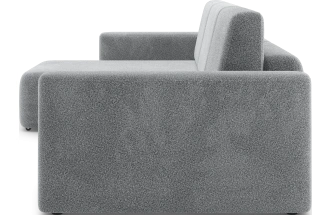 Диван угловой трехместный Дарио, модель 144, OVIS 83 (темно-серый)