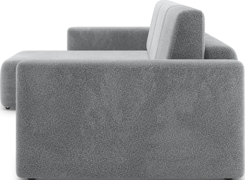 Диван угловой трехместный Дарио, модель 144, OVIS 83 (темно-серый)