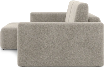 Диван угловой двухместный Дарио, модель 144, OVIS 13 (серый)