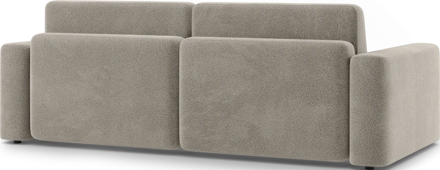 Диван угловой двухместный Дарио, модель 144, OVIS 13 (серый)