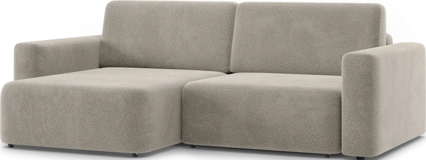 Диван угловой двухместный Дарио, модель 144, OVIS 13 (серый)