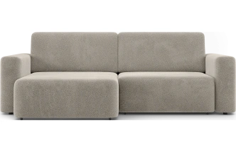 Диван угловой двухместный Дарио, модель 144, OVIS 13 (серый)