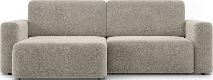 Диван угловой двухместный Дарио, модель 144, OVIS 13 (серый)