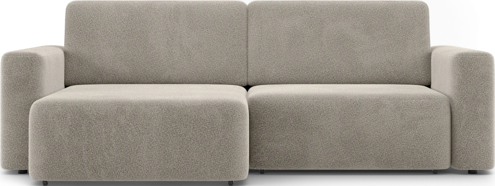 Диван угловой двухместный Дарио, модель 144, OVIS 13 (серый)
