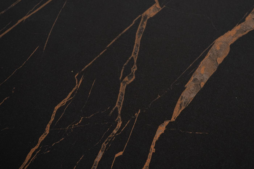 Обеденный раздвижной стол 83MC-1957DT BL, 120(178), керамика, черный мрамор / черный