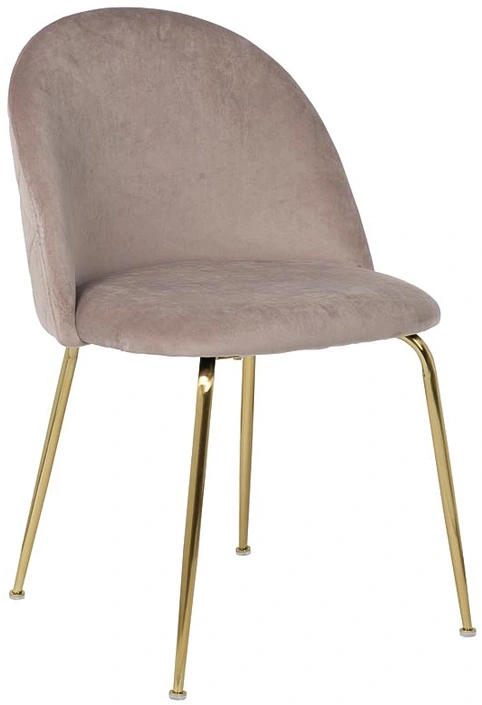 Стул 30C-301-1G BG, мягкий, велюр, бежевый