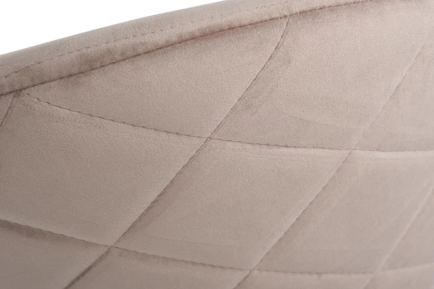 Стул 30C-301-1G BG, мягкий, велюр, бежевый