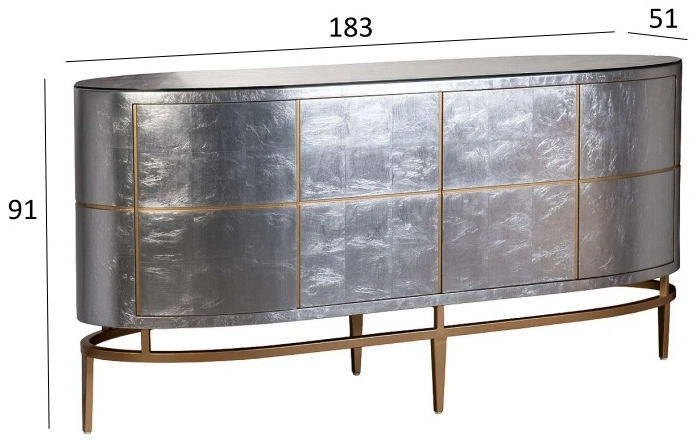 Комод Futuro, с полками