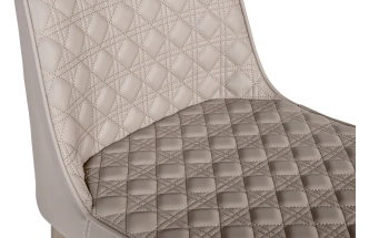 Барный стул 58DB-19303, искусственная кожа, светло-серый