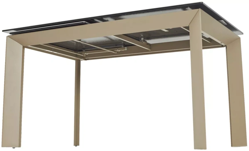 Кухонный стол раздвижной Cremona 140, KL-105, итальянская керамика, тауп