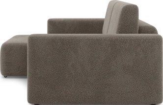 Диван угловой двухместный Дарио, модель 144, OVIS 30 (коричневый)