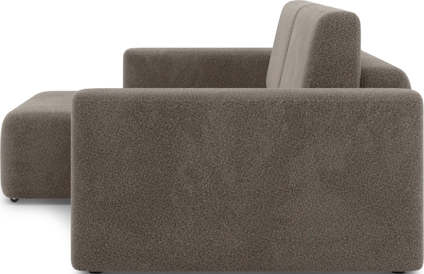 Диван угловой двухместный Дарио, модель 144, OVIS 30 (коричневый)