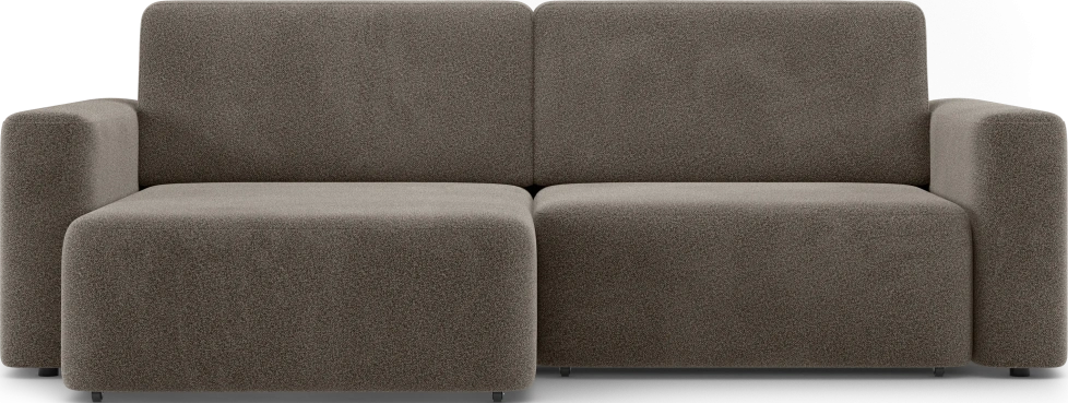 Диван угловой двухместный Дарио, модель 144, OVIS 30 (коричневый)