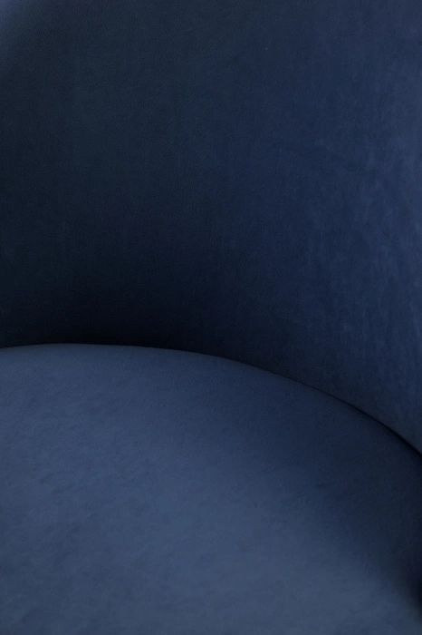 Полубарный стул Амизуре, темно-синий / черный матовый