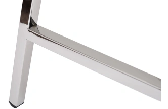 Барный стул 30C-DX-2091 BLK, велюр, черный