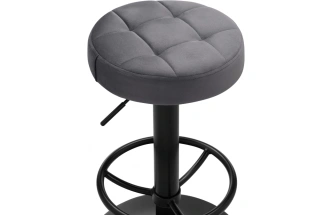 Барный табурет Marun, темно-серый / черный