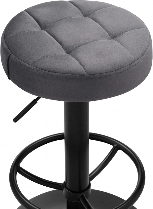 Барный табурет Marun, темно-серый / черный