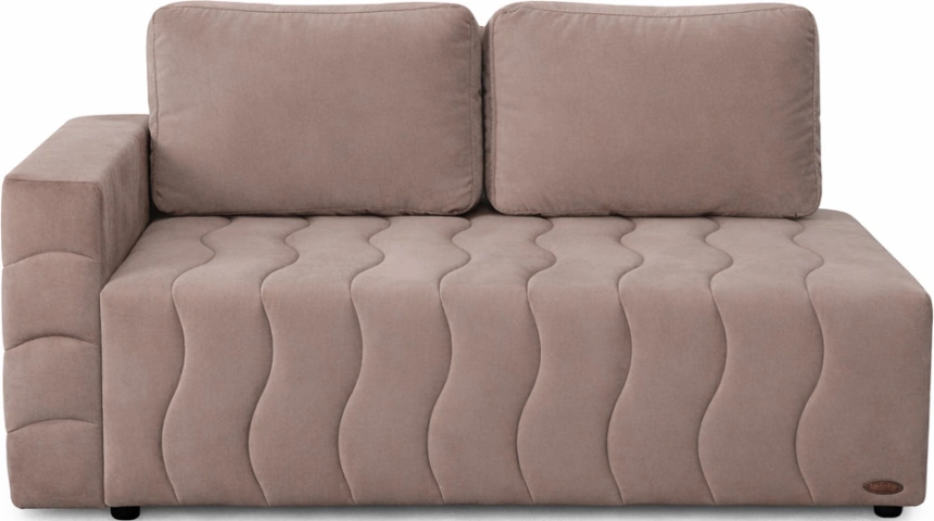 Диван-кровать Орион, правый, альба мокко