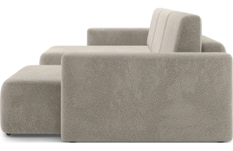 Диван П-образный трехместный Дарио, модель 144, OVIS 13 (серый)