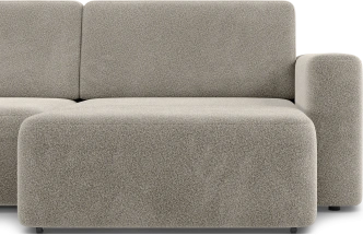 Диван П-образный трехместный Дарио, модель 144, OVIS 13 (серый)