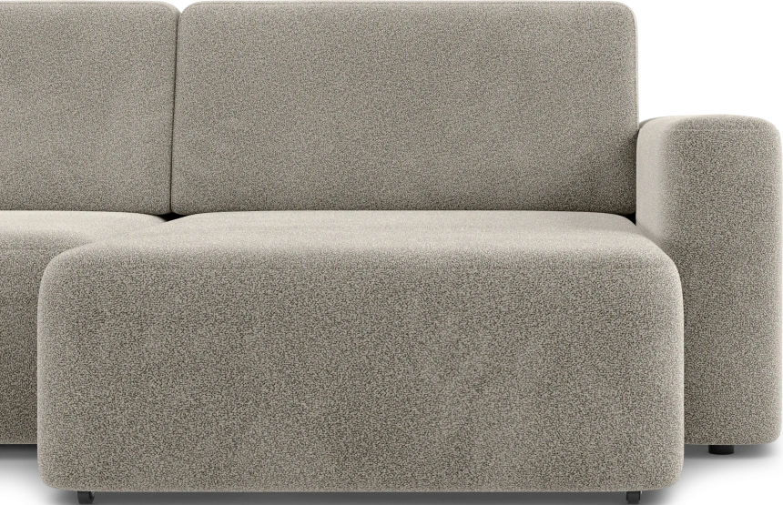 Диван П-образный трехместный Дарио, модель 144, OVIS 13 (серый)
