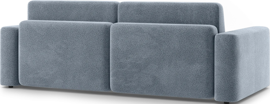 Диван угловой двухместный Дарио, модель 144, OVIS 78 (синий)