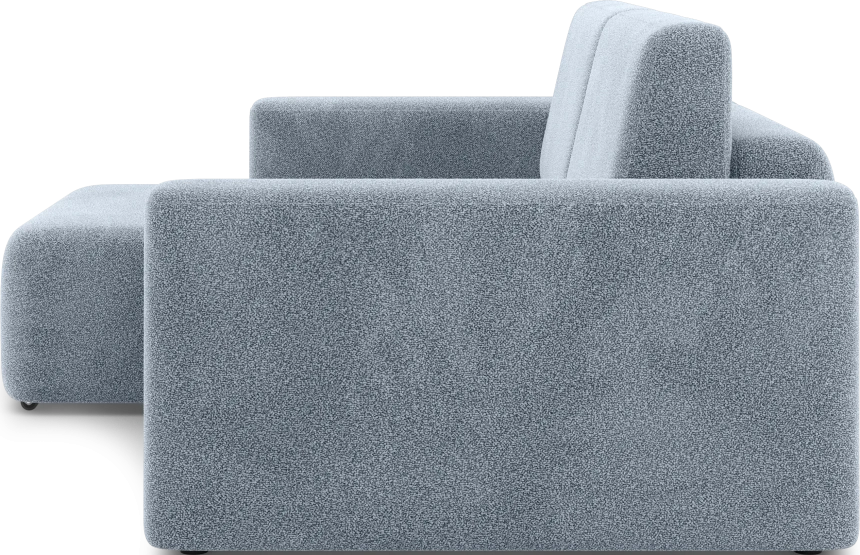 Диван угловой двухместный Дарио, модель 144, OVIS 78 (синий)