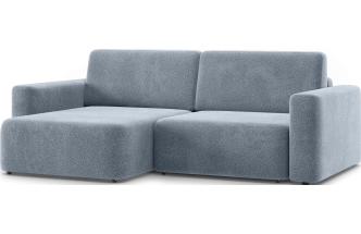 Диван угловой двухместный Дарио, модель 144, OVIS 78 (синий)