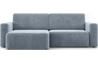 Диван угловой двухместный Дарио, модель 144, OVIS 78 (синий)