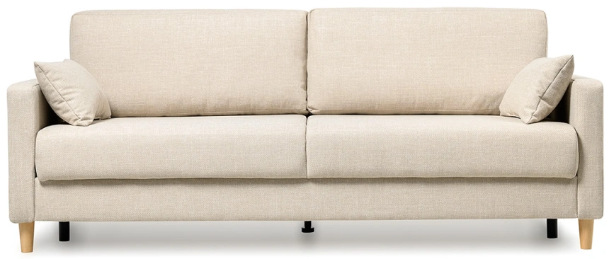 Диван прямой двухместный Дилан, Forte Linen (бежевый)