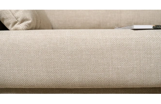 Диван прямой двухместный Дилан, Forte Linen (бежевый)